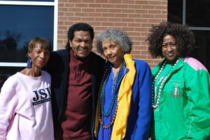 Bobby Rush and Alice Clarke visit CARES