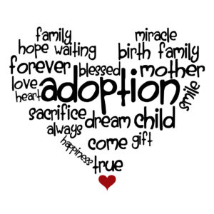adoption words