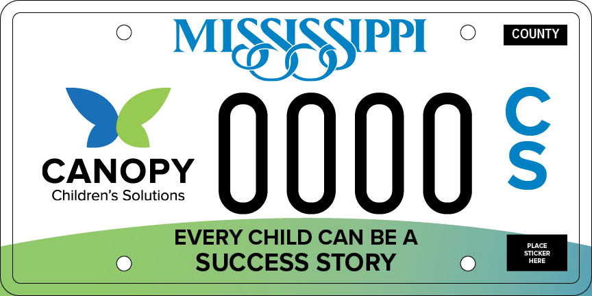 Get Your Canopy Car Tag Today!